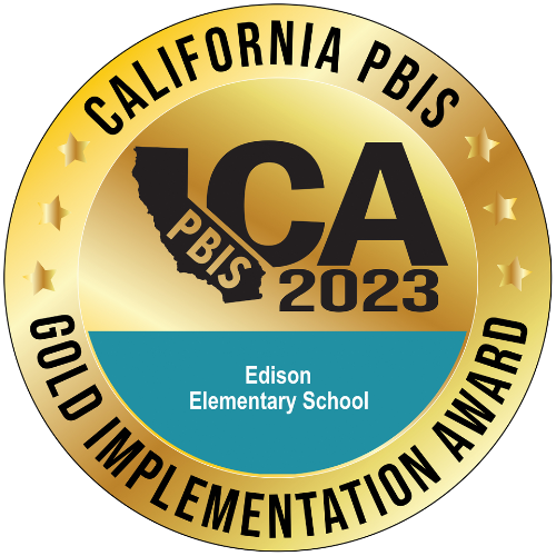 California PBIS Gold Award Logo